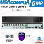 Tvt Similar (q-see QTH98-2) Channel Dvr Hd 1080P 2TB Purple Multiformato. Fixed Price $277.44.