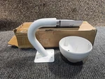 Bosch Vda-wmt-dome Wall Mount For Flexidome Cameras, White. Fixed Price $37.50.