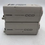 Lot Of Toshiba Ccd Color Security Camera IK-627A Parts Repair Read. Fixed Price $20.00.