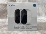 Arlo Essential Security Camera 2K Outdoor-indoor 2ND Gen Pack. Fixed Price $79.99.