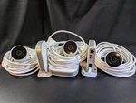 Lot Of 3 Samsung Smartcam Hd Outdoor Home Monitoring Camera (SNH-E6440BN). Fixed Price $71.99.