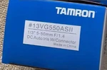 New Tamron 13VG550ASII Auto Iris Lens 5-50MM Dc. Fixed Price $131.99.