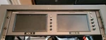 Sony LMD-720W Dual 7" Lcd Monitors W/power Supply And (2) BKM-320D Sdi Options. Fixed Price $200.00.
