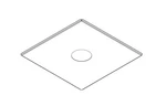 Pelco DCLPNL-1001 Metal Panel For In-ceiling Dome Cameras. Fixed Price $49.99.