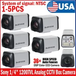 36X Zoom Cctv 1200TVL Sony 1/4" Sensor Auto Focus Dsp Color Box Camera Ntsc Usa. Fixed Price $69.00.