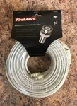 First Alert 50 Ft. Bnc Coax Video And Dc Power Cable For Security Cameras. Fixed Price $15.49.