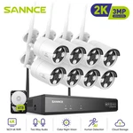 Sannce Wireless 3MP Two Way Audio Ip Security Camera System 8MP 16CH Nvr Wifi Ai. Fixed Price $216.99.