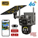 V380 Pro 10X 4K Dual Lens Outdoor Security Network Camera Wireless Wifi Solar Cl. Fixed Price $162.06.