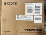 Sony SNC-VM602R Outdoor Ir Ruggedized 720/60P Camera New/open Box. Fixed Price $375.00.
