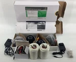 Bnc Qsee Q-see Hd 1080P Color X4 Security Cameras QTH8056D & Accessory Cables X2. Fixed Price $120.00.
