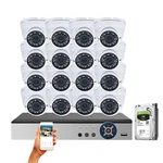 Evertech 16 Channel 1080P Hd Indoor Outdoor Security Camera System 2TB Recording. Fixed Price $959.99.