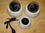 3 Acti -E617 10 Mp Zoom & E925 Fisheye Outdoor Dome Cameras. Fixed Price $150.00.