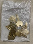 Kaba Ilco 1007LA Key Blank, Brass, Sargent Lock, PK10. Fixed Price $8.79.