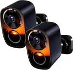 2026 Upgraded 2K Security Cameras Wireless Outdoor (2-PACK), Free Cloud & Sd Sto. Fixed Price $97.99.