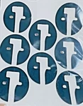 Invue ADH2181 Onepod Angled Stand Adhesive Replacement 8-PACK Includes Prep Pads. Fixed Price $10.99.