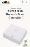 Axis A1210 Network Door Controller (in A1001 Box All Parts Are Included). Fixed Price $400.00.