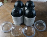 4PANASONIC WV-CS854B Optical Zoom Ptz Dome Security Camera. Fixed Price $100.00.