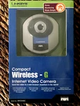 Linksys Compact Wireless-g Internet Video Camera Model WVC54GC Sealed New. Fixed Price $19.95.