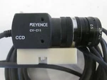 Keyence, Machine Vision Camera, CV-C11 W/ 25MM Lens Attachment, Used. Fixed Price $35.00.