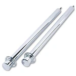 Tatco Crowd Control Post - 41" High Chrome Plated Black Rope (TCO11000). Fixed Price $263.33.