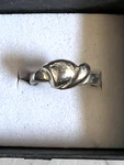 Native American Bubble Design Silver Ring Size R45. Fixed Price $19.99.