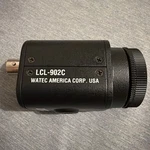 Watec LCL-902C Cctv Box Camera, 1/2IN Ccd, 570 Lines, Bnc Out, 12VDC, C-mount. Fixed Price $125.00.