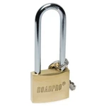 Roadpro RPLB-40L 40MM Solid Brass Padlock With 3" Shackle. Fixed Price $19.99.