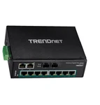 Trendnet 10 Port Industrial Gigabit Poe+ Din-rail Switch. Fixed Price $50.00.