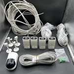 Samsung SSC17WEB B/w Camera Kit (lot Of 4): SSC-12C X4 Sold As Is Untested. Fixed Price $79.97.