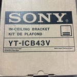 Lot New Open Box Sony Flush Mount Kit For Mini Dome Camera YT-ICB43V. Fixed Price $114.05.