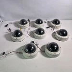 Lot Of 8X Focusmicro Vrd 135 CB90H(DC4-9)-NT Security Camera Dome. Fixed Price $165.00.