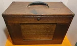 Antique Machinist Wood Tool Chest 6 Drawers,national Cabinet Co. #30,EAGLE Lock. Fixed Price $299.00.