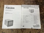 Vntg Sony PVM-8020 Trinitron Color Video Monitor Manual Lot Operating Service Tv. Fixed Price $149.00.