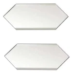 Mirredge Seam Plates, In L, 1/2 W, 1/8 H, Mirror 32502. Fixed Price $21.84.