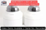 Near Mint+ Pair Sony SNC-DF50N Network Dome Security Camera X2 Set Japan. Fixed Price $144.99.