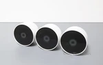 Google Nest GA02077-US Outdoor/indoor Wireless Security Camera 3-PACK. Fixed Price $171.99.