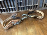 Desert Star Spurs - Colorado Saddlery (i Believe) With Leather. Fixed Price $49.95.