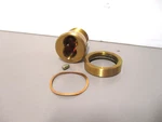 Best Access 35H Mortise Lock Cylinder With Trim Ring C191 Brushed Brass. Fixed Price $49.45.