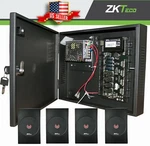 Kit Zkteco C3 Series Door Access Control, Tcp/ip RS485 Panel/w Power, Readers. Fixed Price $449.99.