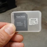 Axis Surveillance 64GB Sd Card. Fixed Price $40.00.