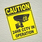 Cctv Surveillance Cameras Sticker Decal Safety Sign Waterproof Weatherproof. Fixed Price $5.99.