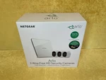 Netgear VMS3330-100NAS Hd Wireless Security Camera System (3PACK) New In Box. Fixed Price $179.00.
