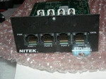 Nitek CXM16 Card Utp Links. Fixed Price $99.98.