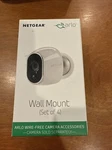 Netgear Arlo Pro Wall Mounts, Set Of 4, Camera Mounting System *brand New Sealed. Fixed Price $10.99.