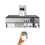 Evertech 8 Channel H.265 H.264 Security Dvr W 2TB Cctv Camera Video Recorder. Fixed Price $167.97.