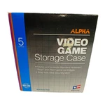 Vtg Alpha Video Game Cartridge Cases 5 Pack =fits Standard Nin./sega/atari. Fixed Price $35.00.
