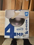 Speco O4D6N 4MP H.265 Ai Ip Dome Camera With Ir 2.8MM Fixed Lens White New Open. Fixed Price $78.75.