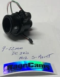 9-22MM Dc Auto Iris Zoom M12X05 Board/dome Bullet Camera Lens Kt&c S-mount 4 Pin. Fixed Price $39.99.