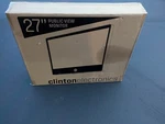 In. Public View Monitor Clinton Electronics CE-M27 Brand New Box Cctv. Fixed Price $349.98.