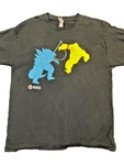 Godzilla Vs Kong American Red Cross Blood Drive Shirt Gilden Ultra Cotton Sz. Fixed Price $19.99.